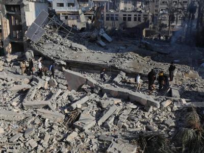 ارتفاع عدد شهداء العدوان  الصهيوني على قطاع غزة إلى 17500 شهيد
