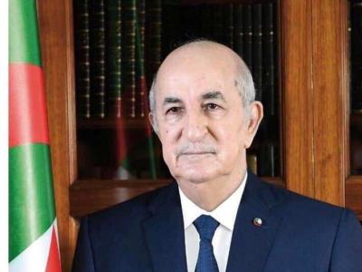 رئيس الجمهورية السيد عبد المجيد تبون ينعى وفاة أمير الكويت الشقيقة