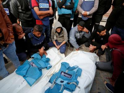Assassinat des journalistes à Ghaza