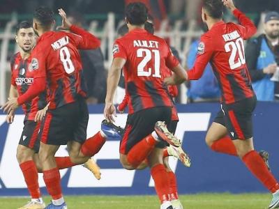 فوز اتحاد الجزائر على مولودية وهران 2-0