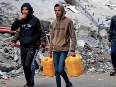 هاجس العطش في غزة 