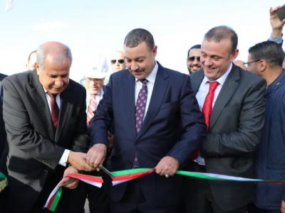 Inauguration d'une unité de la Société Hélios à Oran 