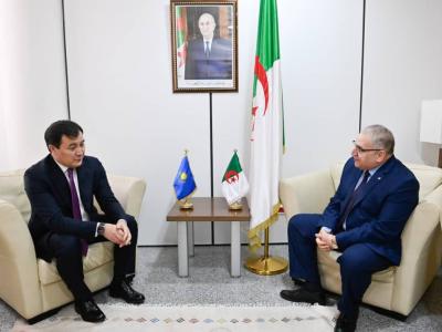 انعقاد الدورة الثانية للمشاورات السياسية الثنائية الجزائرية الكازاخية
