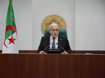 Brahim Boughali, président de l'Assemblée populaire nationale