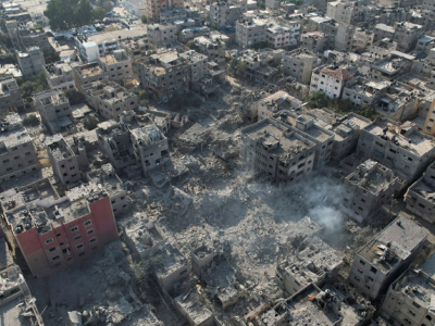 غزة: أكثر من 70 بالمائة من البنية التحتية المدنية دمرت
