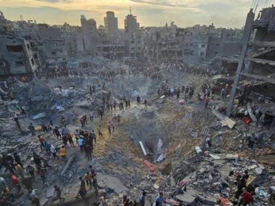 مجزرة "شارع الرشيد" في غزة 