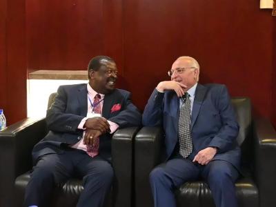 M. Attaf s'entretient à Addis-Abeba avec son homologue kenyan