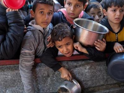 موت الفلسطينيين جوعا  