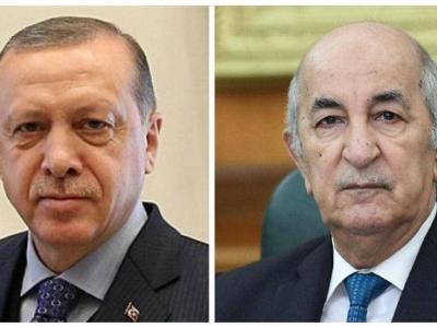 رئيس الجمهورية يتلقى مكالمة هاتفية من نظيره التركي 