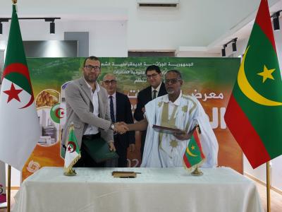 Signature de sept mémorandums d'entente entre des opérateurs économiques algériens et mauritaniens
