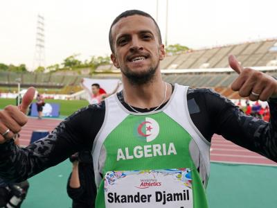 Athmani Skander Djamil sacré champion du monde du 400m