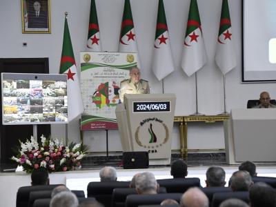 أشرف رئيس أركان الجيش الوطني الشعبي، الفريق أول السعيد شنقريحة أشرف رئيس أركان الجيش الوطني الشعبي، الفريق أول السعيد شنقريحة