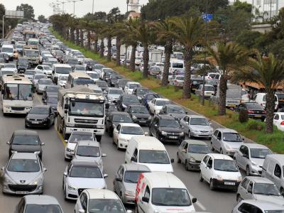 Les embouteillages à Alger