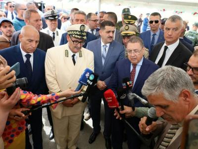Brahim Merad à Tiaret. 03.06.2024