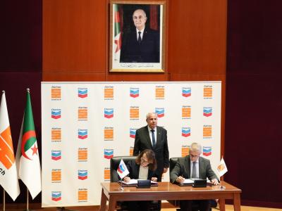 Sonatrach signe un mémorandum d'entente avec la société américaine «Chevron»  