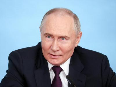 Vladimir Poutine, président de la Russie