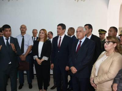 وزير العدل يقوم بزيارة تفقدية إلى بعض مرافق القطاع بالجزائر العاصمة
