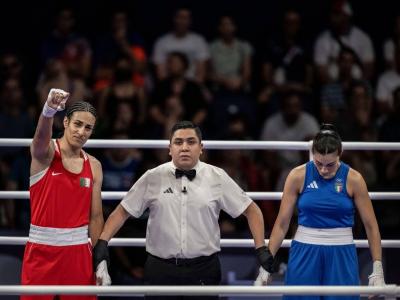 Imane Khelif qualifiée pour les quarts de finale des JO 2024