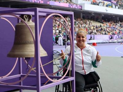 Médaille d’or et record du monde pour Nassima Saïfi aux JP 2024