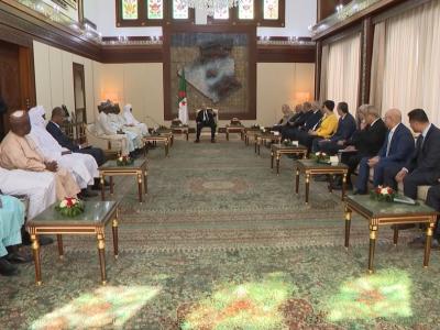 رئيس الجمهورية يجري محادثات موسعة مع وفد جمهورية النيجر
