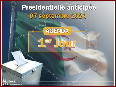 Agenda de la présidentielle du 7 septembre 2024