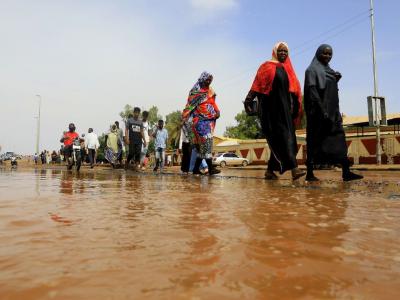 Plus de 117 000 personnes déplacés au Soudan à cause des inondations  