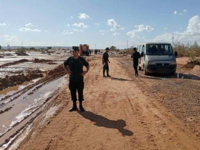 جهود متواصلة لفتح الطرق المقطوعة بولايتي بشار وتندوف