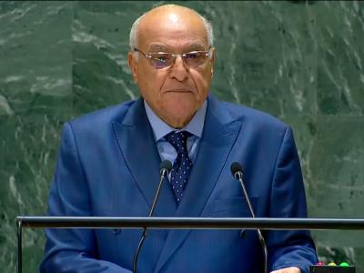 احمد عطاف في الامم المتحدة احمد عطاف في الامم المتحدة