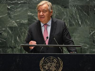 Antonio Guterres, SG de l'ONU