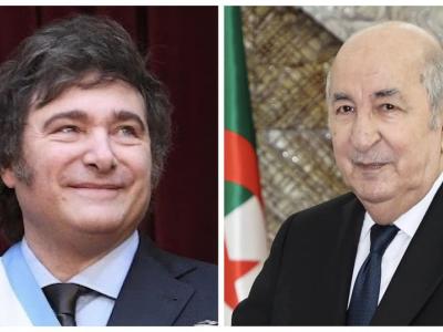 تبون ورئيس الارجنتين