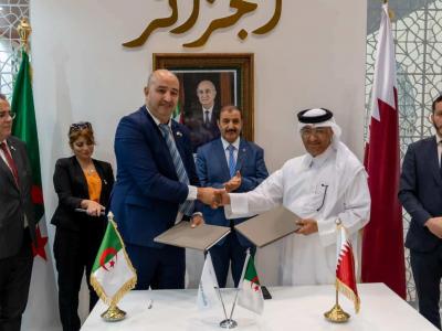 Exposition des produits algériens à Doha : signature de plusieurs accords entre des entreprises algériennes et qataries