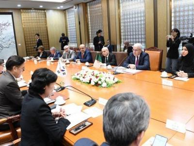 التعاون الاقتصادي والبرلماني محور مباحثات بوغالي مع نظيره الكوري 