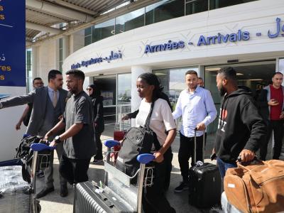 Préparatifs du Forum panafricain de la jeunesse : arrivée à Oran d'une délégation de l'Union africaine
