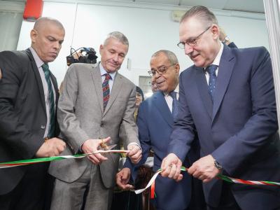 Inauguration laboratoire Aoun