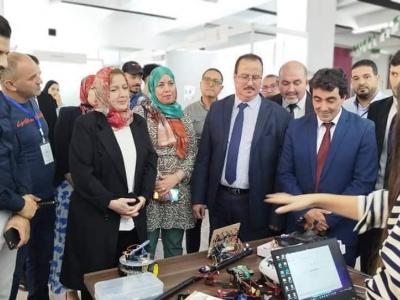 صورة من الصالون الوطني للابتكار الرقمي للشباب بالبليدة 