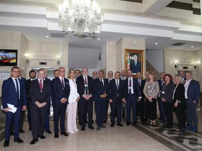 عرقاب يستقبل وفدا عن الجمعية البرلمانية لمنظمة حلف الشمال الأطلسي