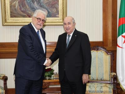 رئيس الجمهورية يستقبل عميد مسجد باريس