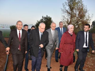 وزير الفلاحة والتنمية الريفية يوسف شرفة في زيارة إلى ولاية مستغانم