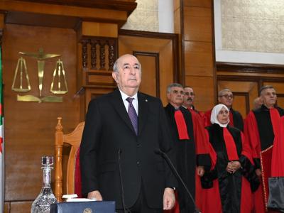 تبون السنة القضائية 