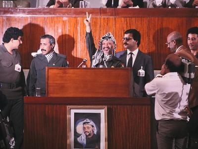 اعلان قيام الدولة الفلسطينة من الجزائر 