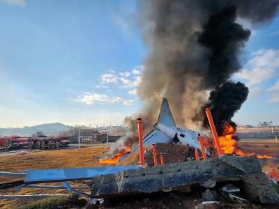 Crash d'un avion en Corée du Sud