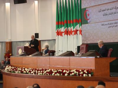 رئيس الجمهورية عبد المجيد تبون