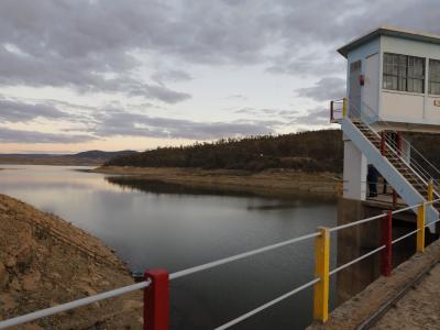 Barrage Bakhadda dans la wilaya de Tiaret
