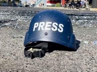 استشهاد 10 صحفيين فلسطينيين