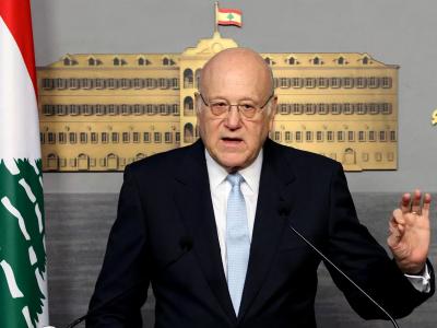 Mikati appelle à "fixer un calendrier clair" pour achever le retrait  de l'entité sioniste du sud du pays