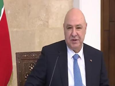 الرئيس اللبناني ينوه بالدعم الذي تلقته بلاده من رئيس الجمهورية