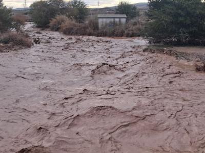 Crue d'oued à Aïn Témouchent