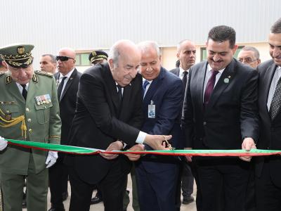 تدشين مصنع تحلية مياه البحر بوهران