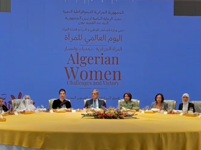الوزير الأول، يشرف على إحياء اليوم العالمي للمرأة