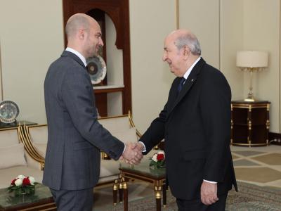 Abdelmadjid Tebboune, président de la République